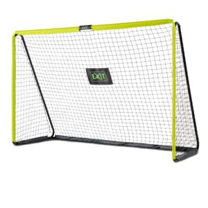 EXIT Tempo Fotbollsmål av stål 300x200 cm (Grön/svart)