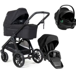 Emmaljunga Sento Pro duovagn Flat+ 2026 + Axkid GoKid babyskydd