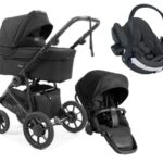 Emmaljunga Super Sonic duovagn + BeSafe iZi Go Modular X2 babyskydd