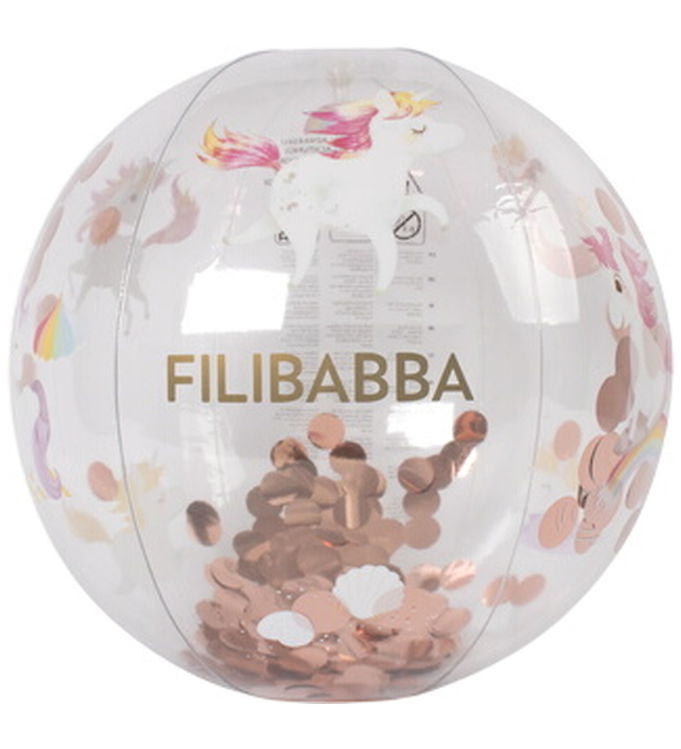 Filibabba Badboll - Alfie - 40 cm - Unicorn Shores - Konfetti