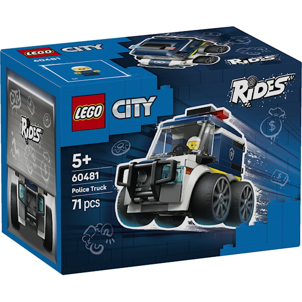 Fordon - polisbil LEGO City Brick Rides (60481)