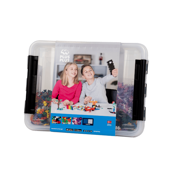 Förvaringsbox Mix / 2400 bitar, Plus-Plus