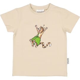 Geggamoja T-shirt Pettson och Findus Beige 86-92 cl