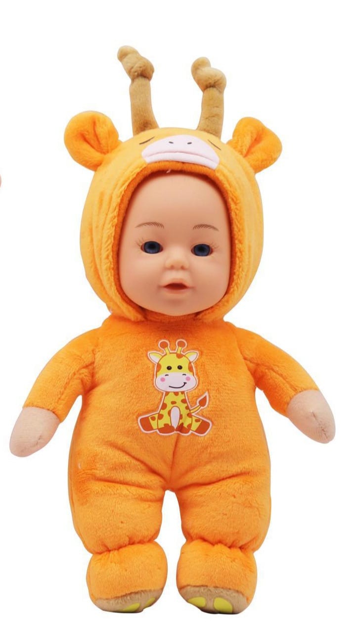 Happy Friend Mjuk Docka 18cm Giraff - Happy Friend - Leksaksaffären