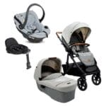 Joie Vinca duovagn + BeSafe Go Beyond 2 babyskydd + isofixbas
