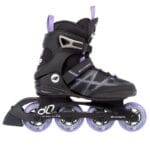 K2 Rullskridskor - Alexis 80 Pro - Svart/Lila - Inline