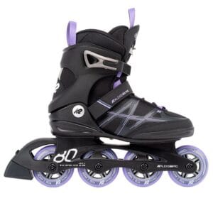 K2 Rullskridskor - Alexis 80 Pro - Svart/Lila - Inline