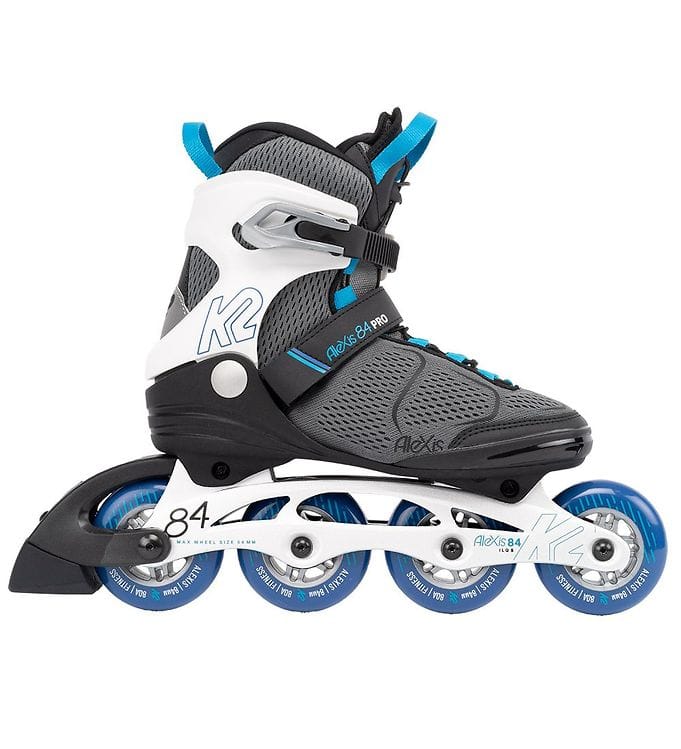 K2 Rullskridskor - Alexis 84 Pro - Grå/Blå - Inline