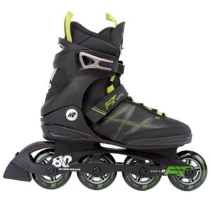 K2 Rullskridskor - F.I.T. 80 Pro - Svart/Grön - Inline