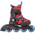 K2 Rullskridskor - Raider Boa - Svart/Röd - Inlines