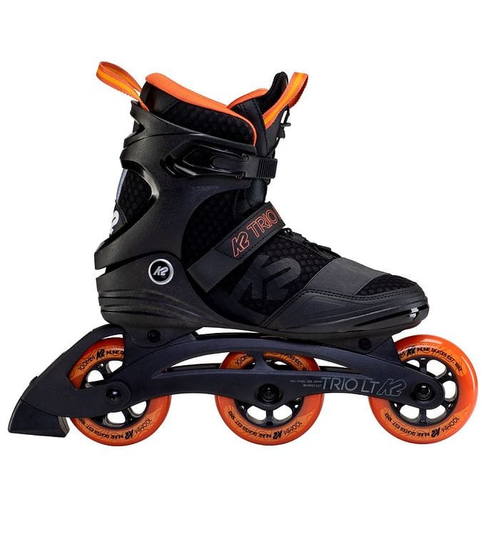 K2 Rullskridskor - Trio LT 100 M - Svart/Orange - Inliner