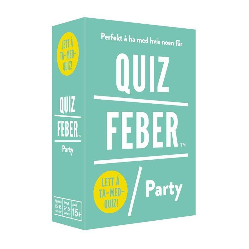 KYLSKPOESI Sällskapsspel Quizfeber - Party (NO)