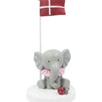 Kids by Friis Tabell Flagg - 14,5 cm - Elefant m. Mus och Boll