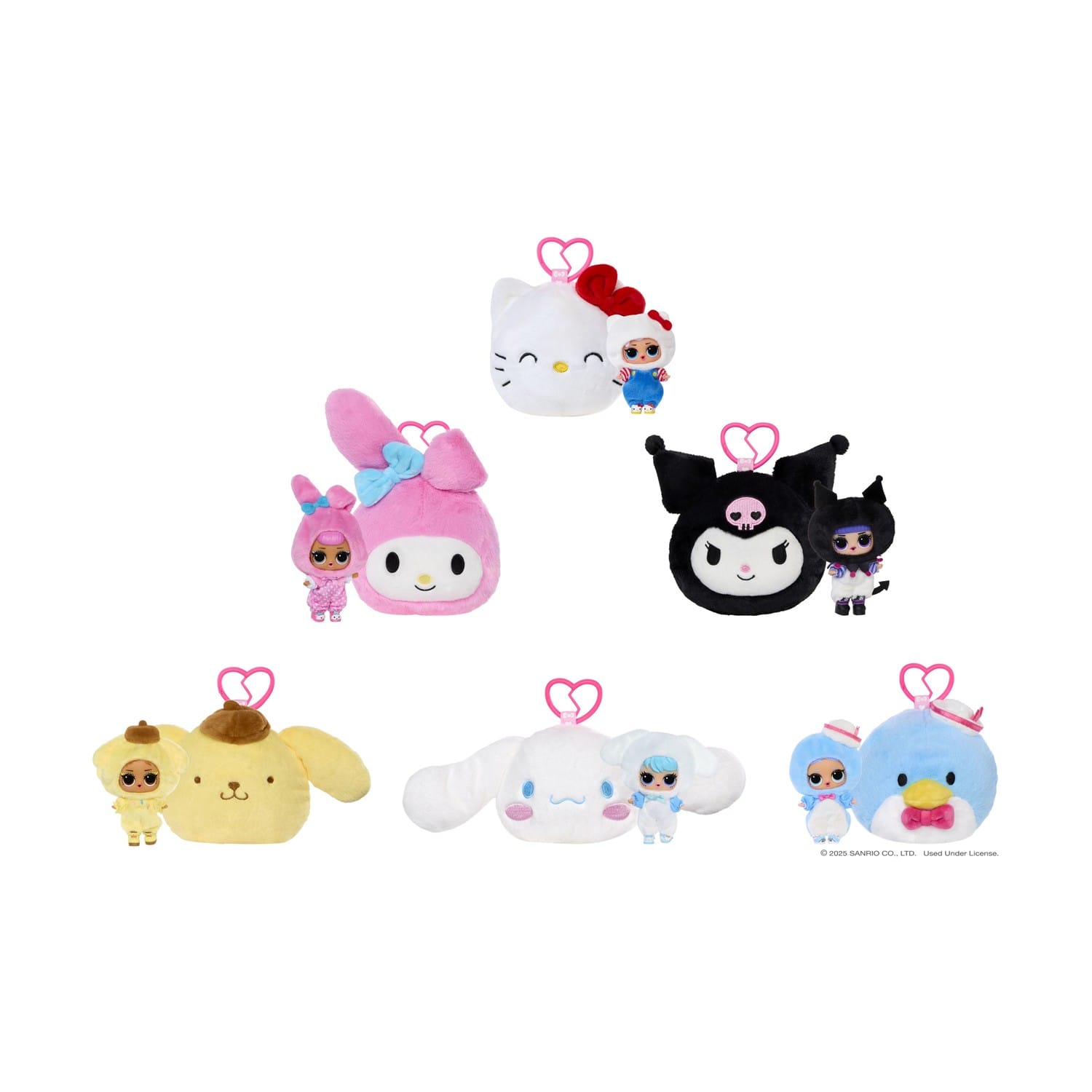 L.O.L. Surprise Hello Kitty & Friends Reversible Plush (1st - Osorterad)