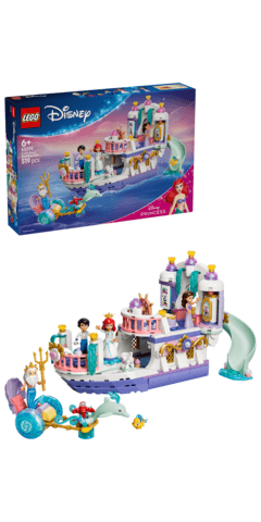 LEGO Disney Princess Ariels kungliga bröllopsbåt 43299