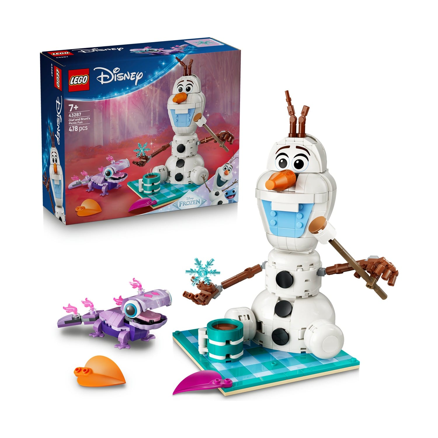 LEGO Disney Princess Olofs och Brunis picknickskoj 43287