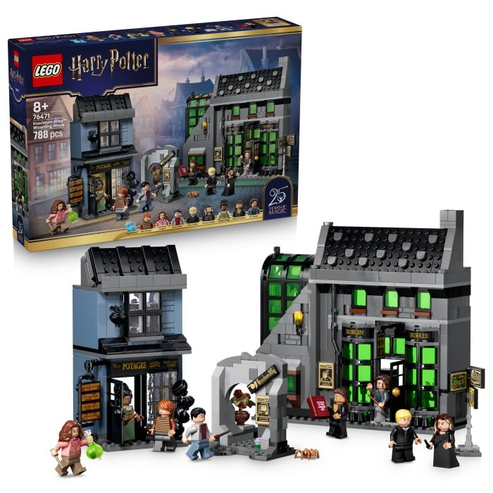 LEGO Harry Potter 76471 Svartvändargrändens trollkarlsbutiker