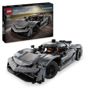 LEGO Technic 42173 Koenigsegg Jesko Absolut grå hyperbil