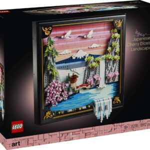 LEGO® Art Landskap med japanska körsbärsblommor 31218 - LEGO - Leksaksaffären