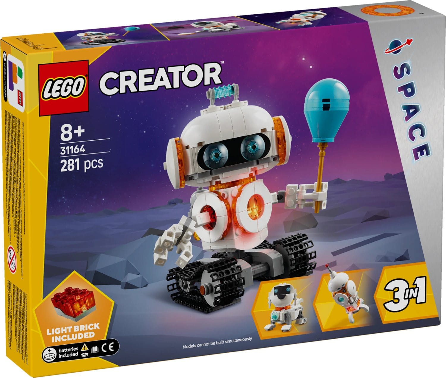 LEGO® Creator 3in1 Rymdrobot 31164 - LEGO - Leksaksaffären