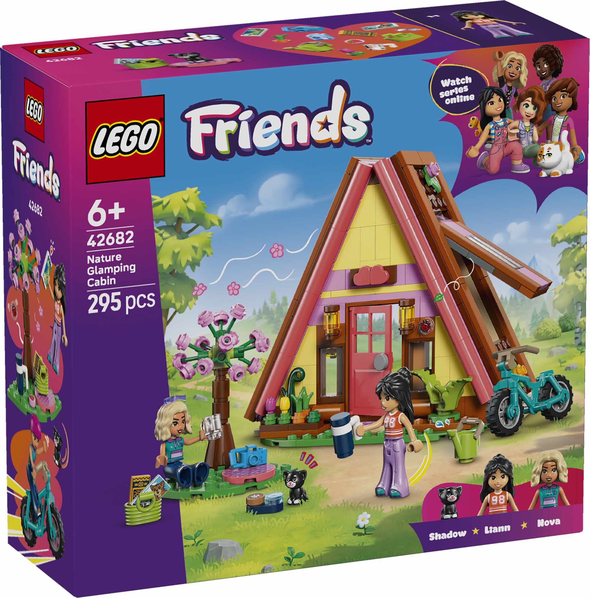 LEGO® Friends Glampingstuga i naturen 42682 - LEGO - Leksaksaffären