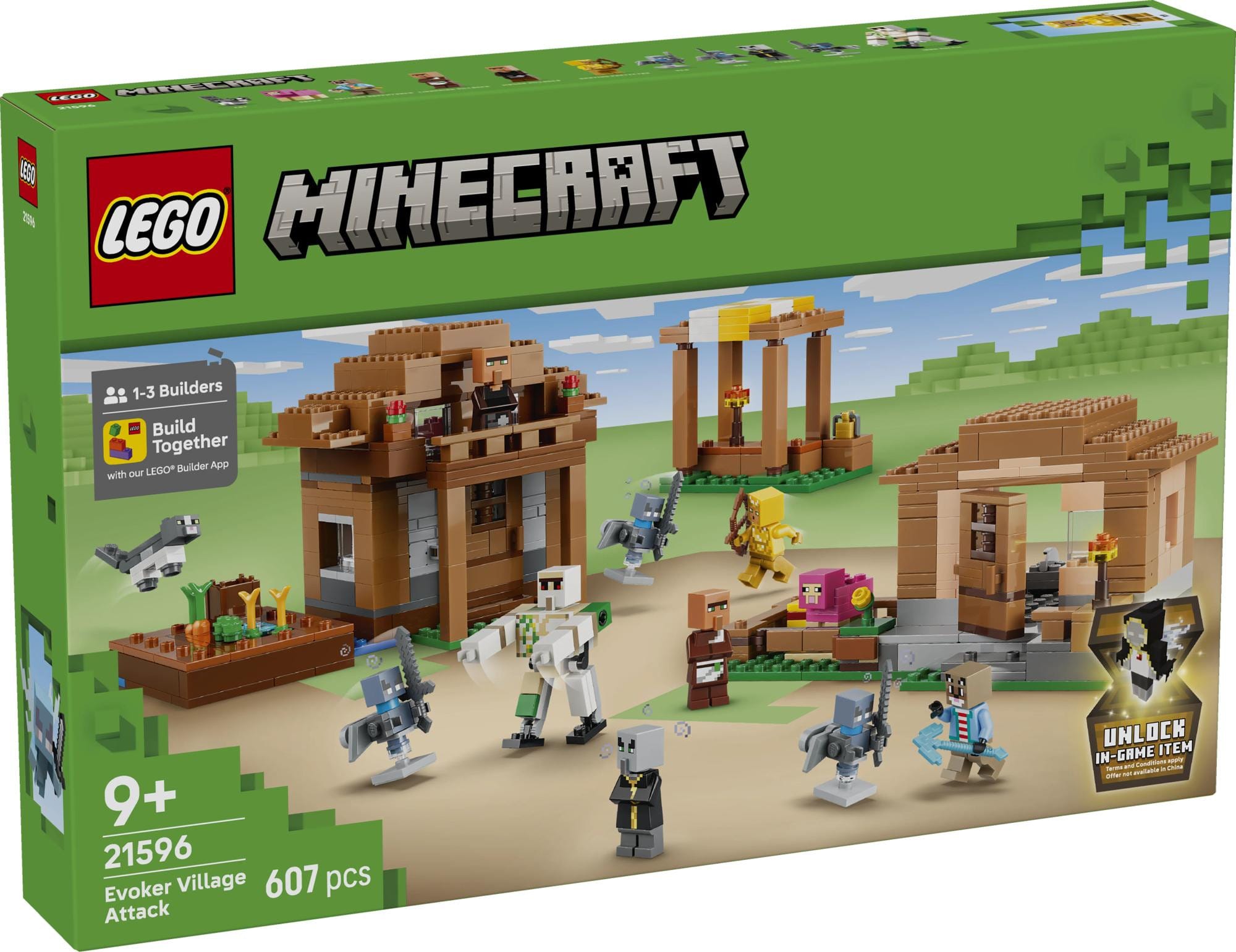 LEGO® Minecraft Byattack med uppväckare 21596 - LEGO - Leksaksaffären