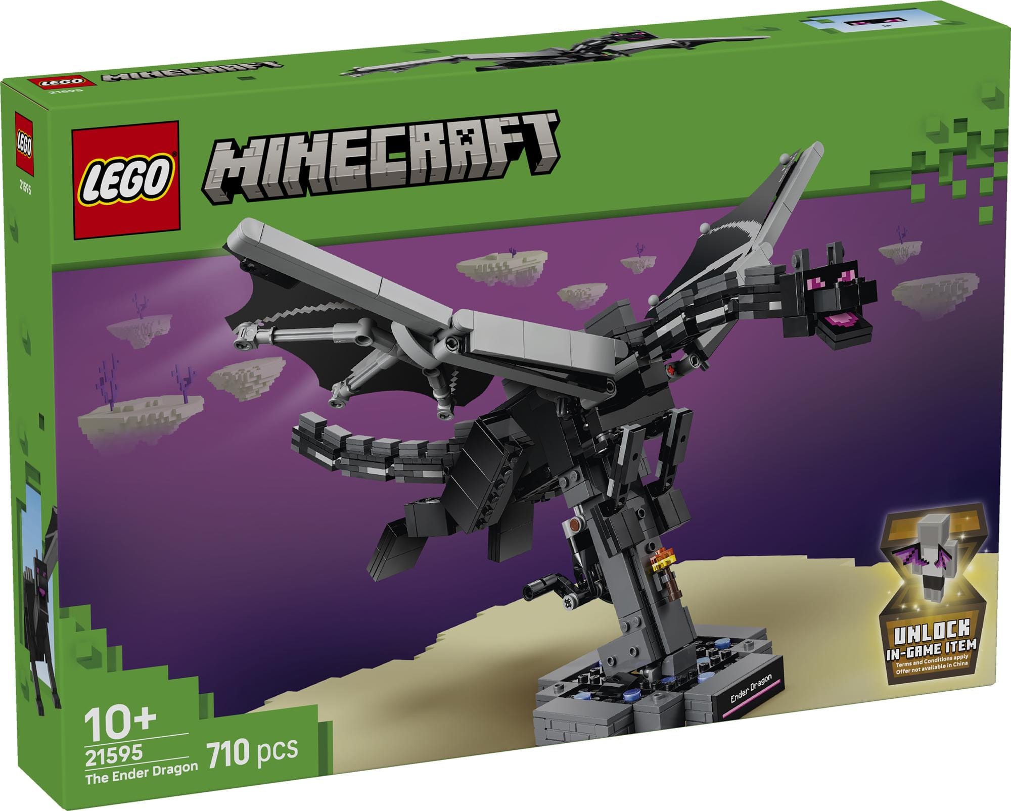 LEGO® Minecraft Enderdraken 21595 - LEGO - Leksaksaffären
