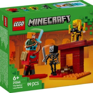 LEGO® Minecraft Lavastriden i Nether 21266 - LEGO - Leksaksaffären