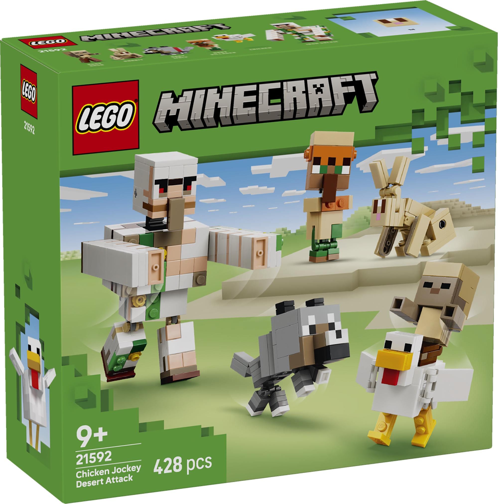 LEGO® Minecraft Ökenattack med hönsryttare 21592 - LEGO - Leksaksaffären