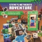 LEGO® Minecraft™: Steve's Netherite Adventure Search & Find Sticker Activity (with Steve minifigure and sword)