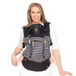 LILLEbaby bärsele Complete All Seasons, black of the same stripes