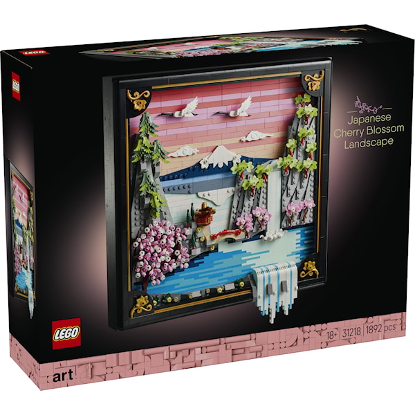 Landskap med japanska körsbärsblommor LEGO ART (31218)