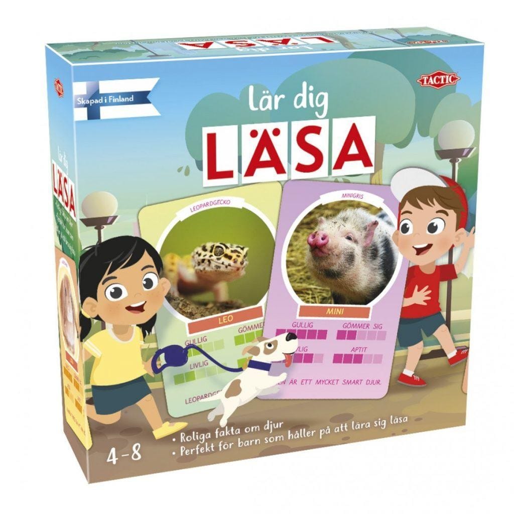 Lär dig läsa Sällskapsspel SE - Tactic - Leksaksaffären