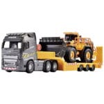 Majorette Arbetsmaskiner - Volvo Lastbil m. Hjullastare