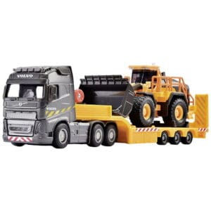 Majorette Arbetsmaskiner - Volvo Lastbil m. Hjullastare
