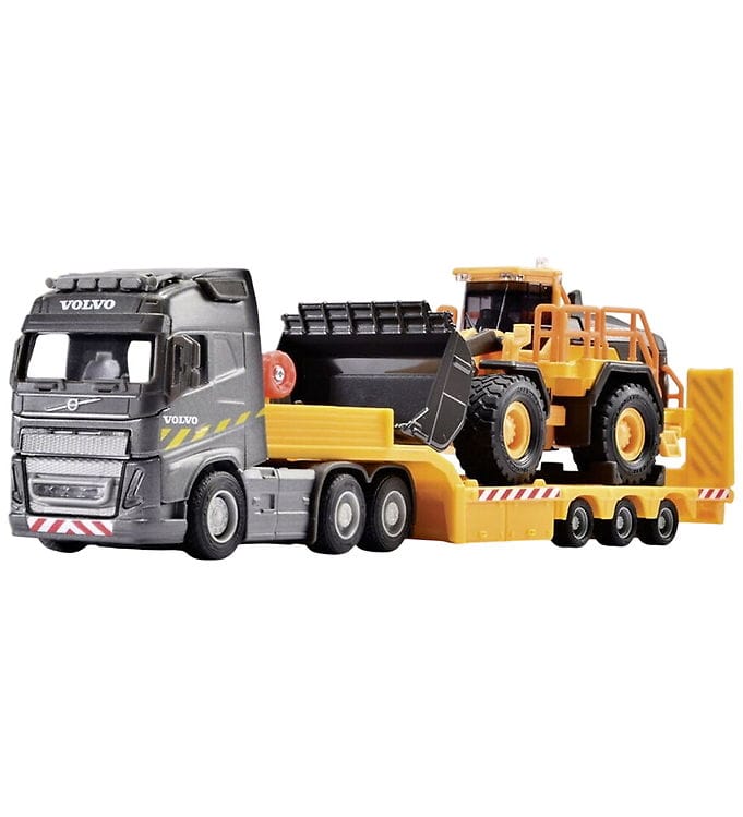 Majorette Arbetsmaskiner - Volvo Lastbil m. Hjullastare