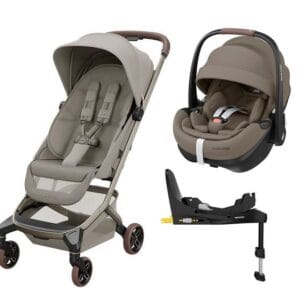 Maxi-Cosi Fame Cabin sulky + Maxi-Cosi Pebble 360 Pro 2 babyskydd + bas