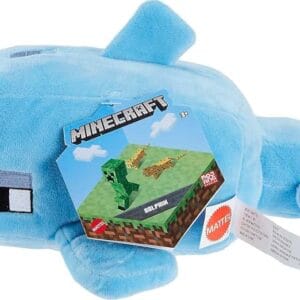 Minecraft: Plush 20Cm - Minecraft 8-Inch Basic Plush Dolphi (HJD25)