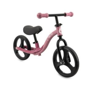 MoMi Isoka Balanscykel med LED-ljus (Rosa)