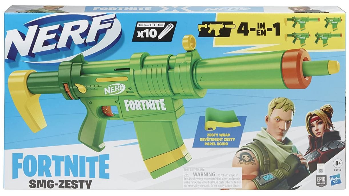 NERF Fortnite Smg Zesty