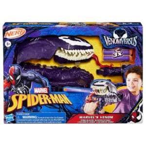Nerf Spiderman VenomVersus Venom Strike Blaster - Marvel - Leksaksaffären