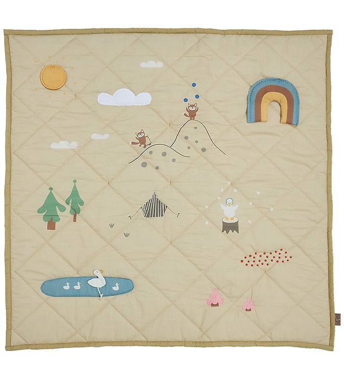 OYOY Babygym - Quiltad - Forest Aktivitetsfilt