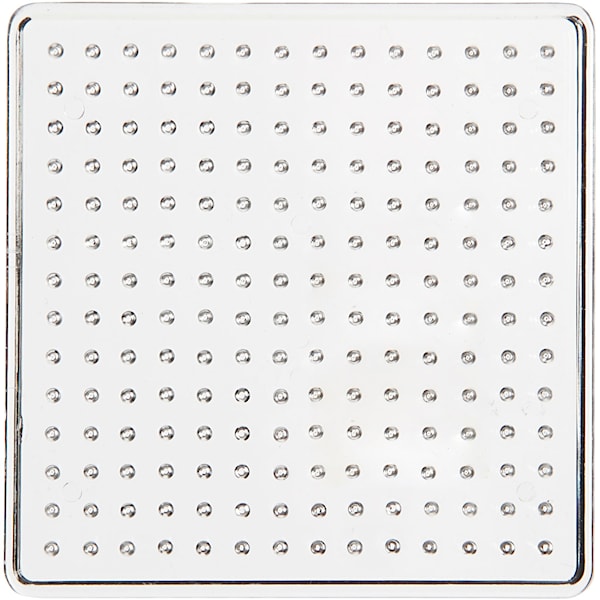 Pärlplatta transparent 7x7 cm 1-pack
