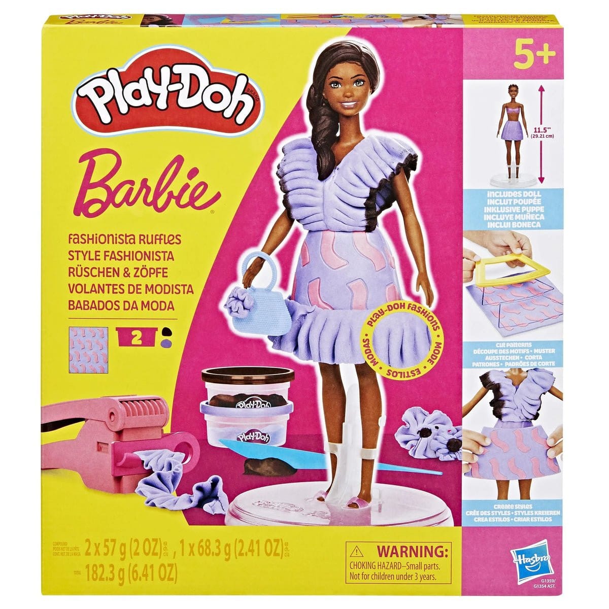 Play-Doh Barbie Lekset Fashionista Ruffles - Play-Doh - Leksaksaffären