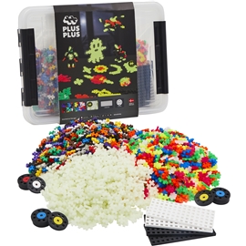 Plus Plus Plus-Plus Build & Glow Storage Box 2000 Delar