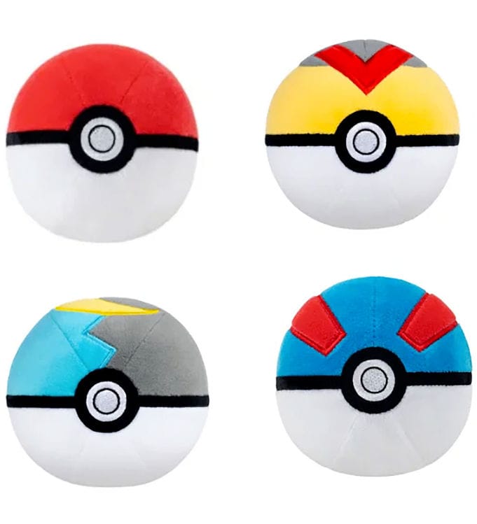 Pokémon Gosedjur - 10 cm - Pokéboll - Blandat