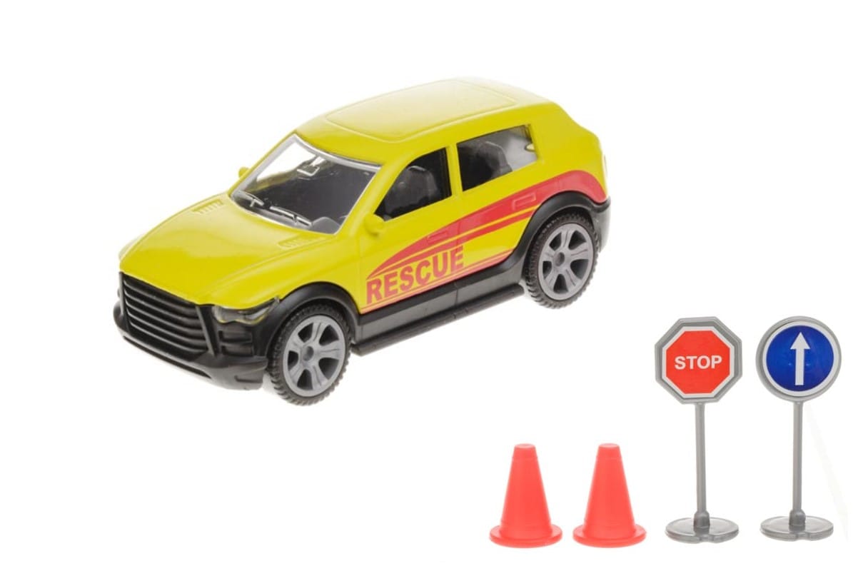 Räddningsbil med tillbehör Ambulans