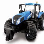 Radiostyrd blå Traktor New Holland 27mhz
