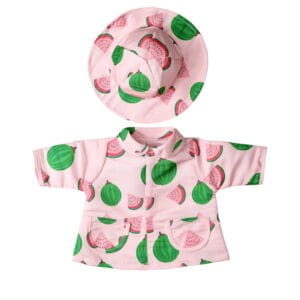 Regnjacka och Hatt till Dockor 41-46 cm Lillan & Friends