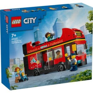 Röd dubbeldäckare för sightseeing LEGO® City (60407)